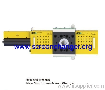 single plate continuous screen changer
