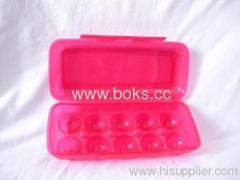 2013 red plasticf egg holders