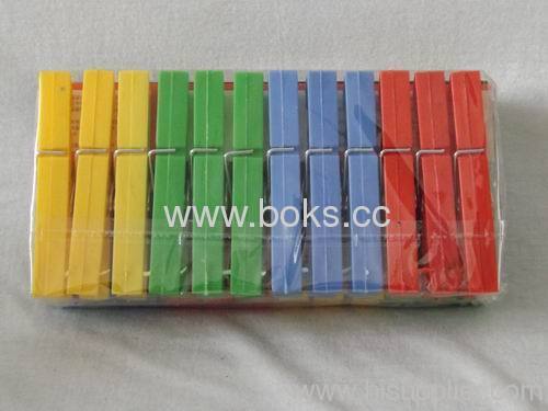 2013 durable 24pcs plastic clothespins