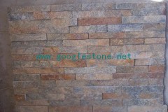 flat panels rust stone