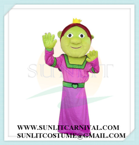 fiona princess shrek mascot costume