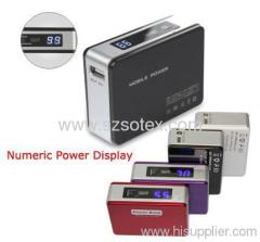 5200 mAh recharger battery with LED light