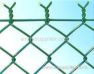 PVC-coated wire chain link fence