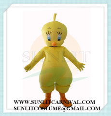 tweety bird mascot costume