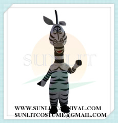 zebra marty mascot costume