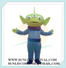 Squeeze Toy Aliens mascot costume