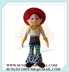 jessie cowgirl mascot costume