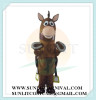 Bullseye horse mascot costume