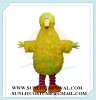 big yellow bird mascot costume