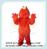 long plush red elmo mascot costume sesame street mascot