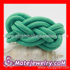 China Handmade Chunky Weave Fluorescent Cotton Rope Bracelets Cheap