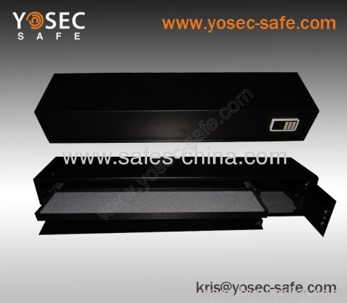 Hidden gun safe under bed/ Under bed gun safe with electronic locks