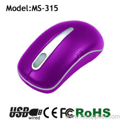 2013 New Arrival colorful best quality wired mouse