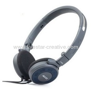 AKG K420 Foldable Mini Headphones Blue
