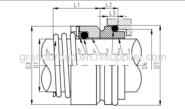 Equivalance to AES Type T01&T02 Single Tapered Spring Seals