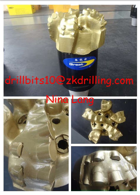 API Great Brand matrix body and steel body PDC BIT with E6 Cutters