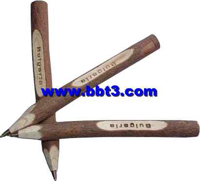 Promotional eco natural wooden ballpoint pens