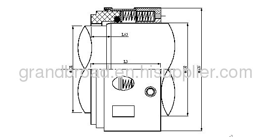 Equivalent to John Crane Type T8B 8B 58B Multiple Spring Seals