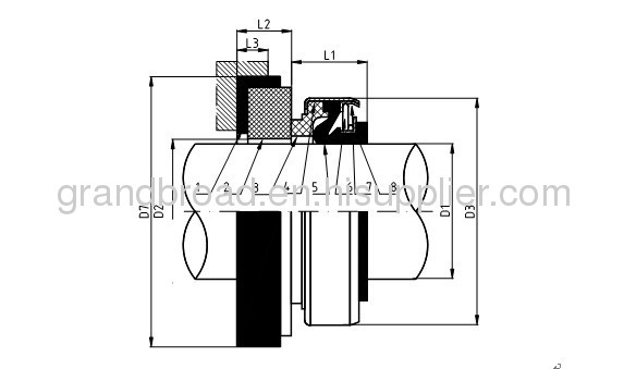 Equivalent to Button Seal ELASTOMER BELLOW SEALS