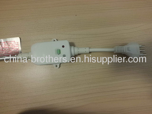 Brazil Leakage protective power plug 