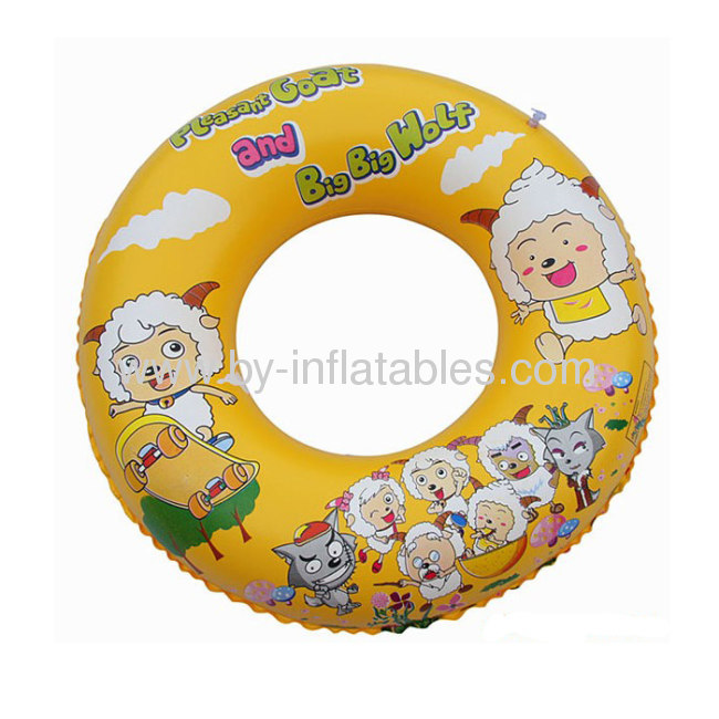 Chinese carton inflatable swim ring for kid