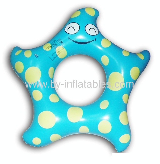 starfish shape inflatable swim ring