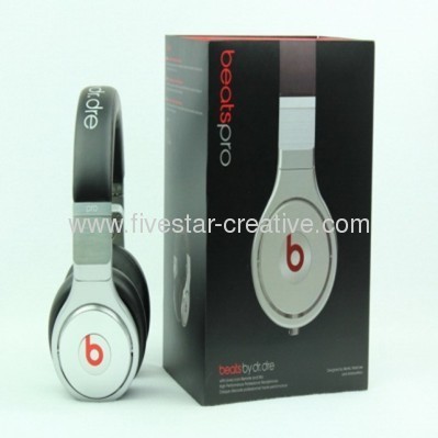 New Beats Package Noise Cancelling Beats Pro Over Ear Headphones Black Silver