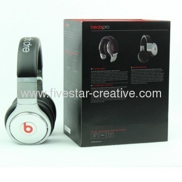 New Beats Package Noise Cancelling Beats Pro Over Ear Headphones Black Silver