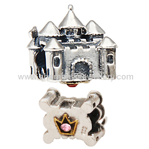  Wholesale Pandopra Sterling Silver Happily Ever After Charm Beads Cheap