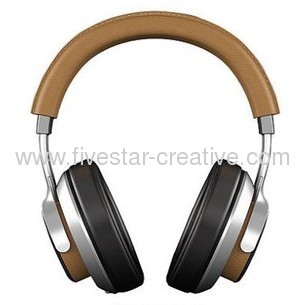 Ferrari by Logic 3 Cavallino T250 Tan Classic Style Headphones with Universal Remote and Microphone