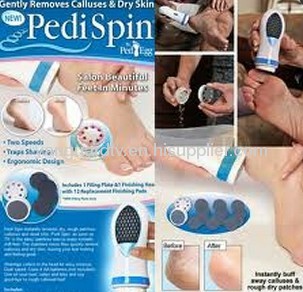PEDI SPIN/Pedi Spin, Dry Calluses and Dead Skin Shaver as Seen on TV
