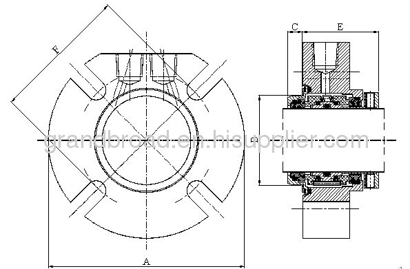 Double Cartridge Seal Equal to Chesterton 