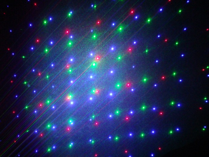 RGB firefly small club stage laser show system 