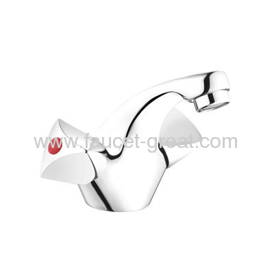 Double Handle Basin Faucets