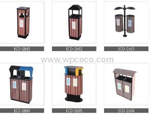 multi-purpose outdoor wpc display stand / wpc Flower stand