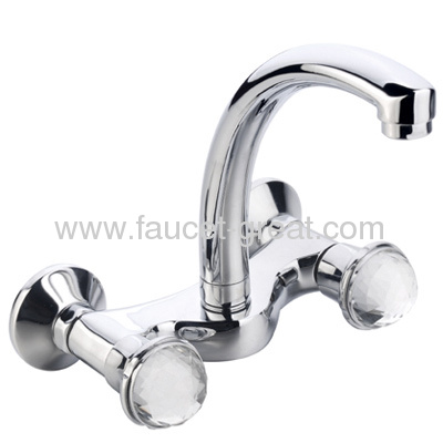 Two handle Wall Mount Kitchen Faucets