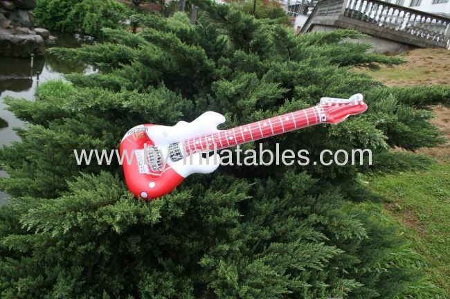 PVC inflatable guitar for promotion