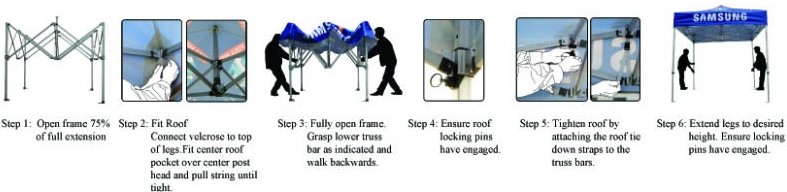 Advertising Aluminum Folding Tent