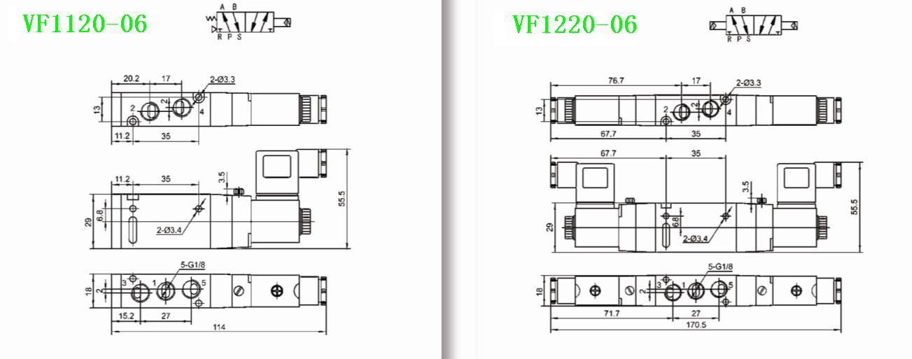VF1120 Series Solenoid Valve
