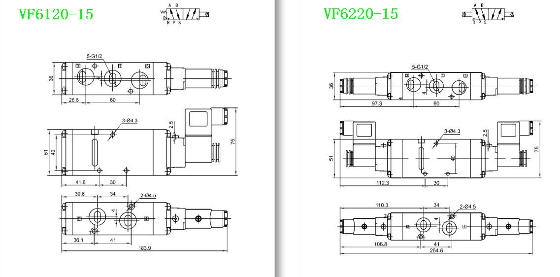 VF6120 Series Solenoid Valve