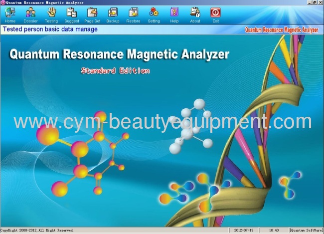 38 reports Quantum magnetic resonance analyzer