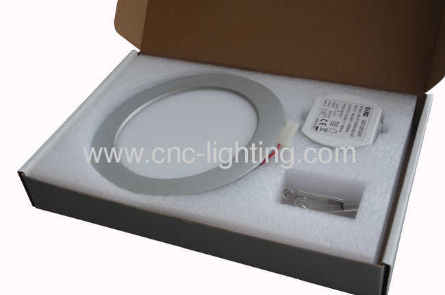 Dia240mm Recessed Round LED Panel Light (12mm thickness)