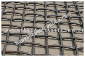 Mn steel crimped wire mesh