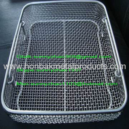 metal basket decoration/wire baskets