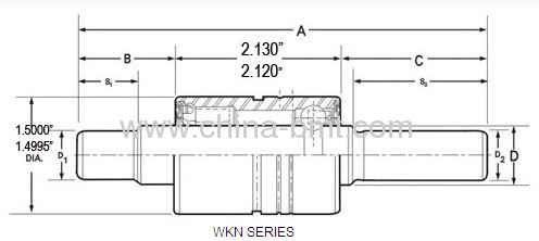 Auto Water pump bearing WIB163085