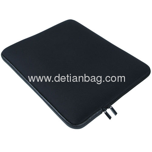 Black 13 neoprene laptop sleeve with zipper