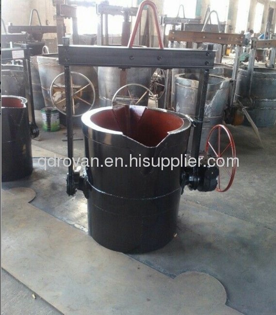 High quality hot metal ladle for foundry