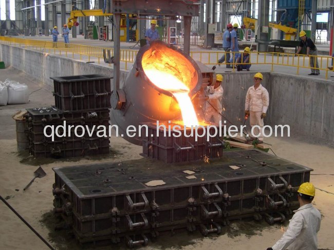 High quality hot metal ladle for foundry