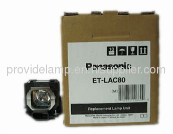 New projector lamp ET-LAC80 for Panasonic PT-LC56; PT-LC56E