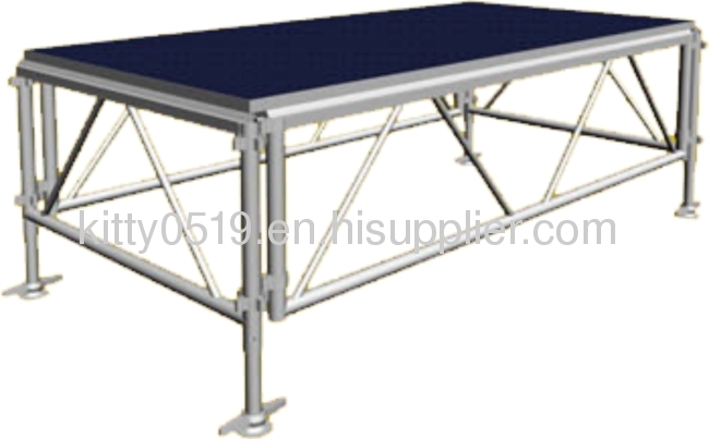 Factory Direct Marketing Plywood Aluminium Stage or steel stage / Mobile stage with Adjustable Height 